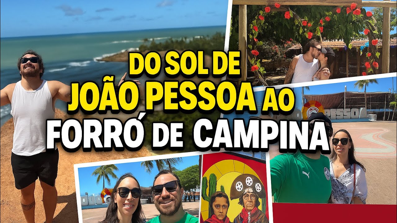 🌴 Do sol de João Pessoa ao forró de Campina: entre a praia e o forró (que tive que aprender)!
