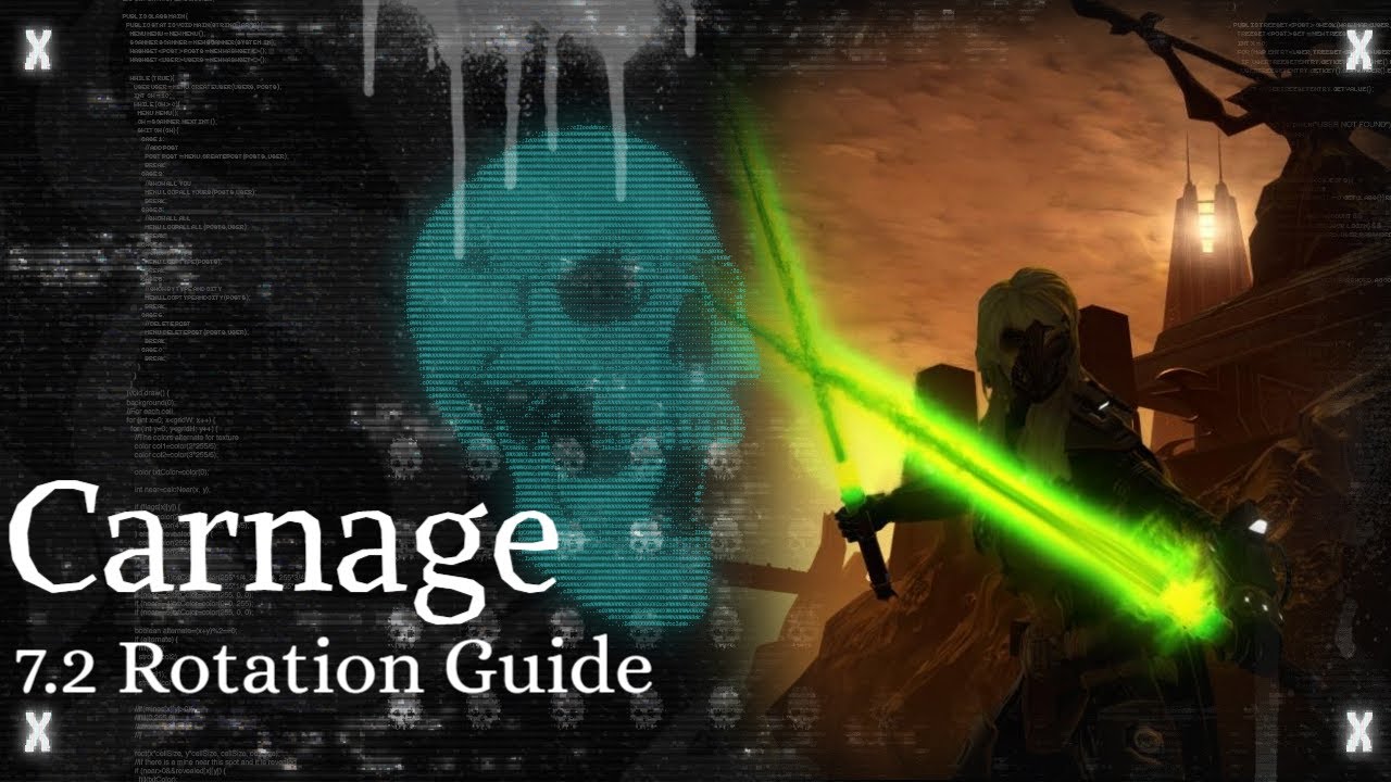 Carnage Marauder || Rotation Guide 7.2 Update