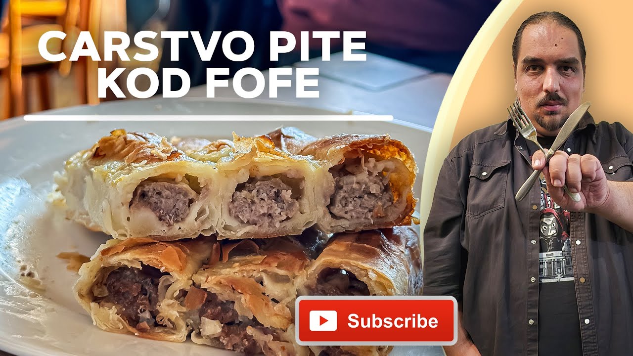 Vodim vas na FENOMENALNE PITE i još nešto kod FOFE u BEOGRADU