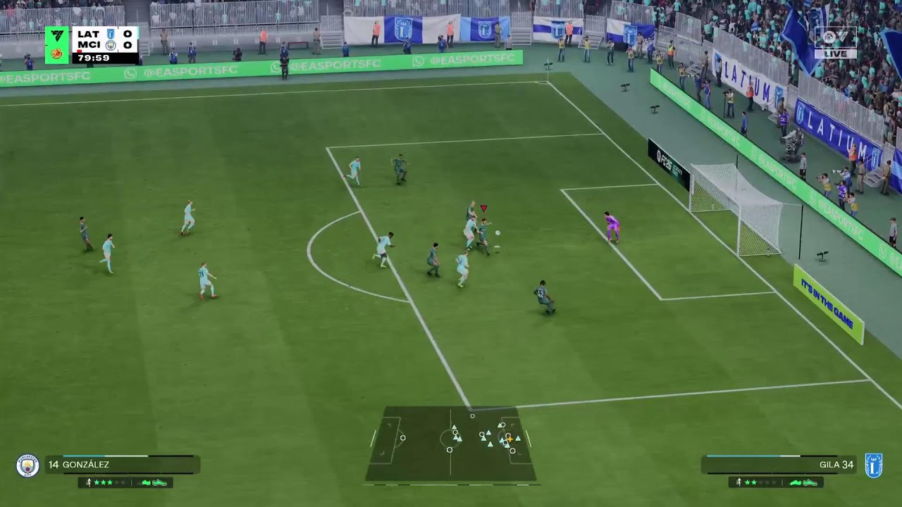 Manchester City VS Latium