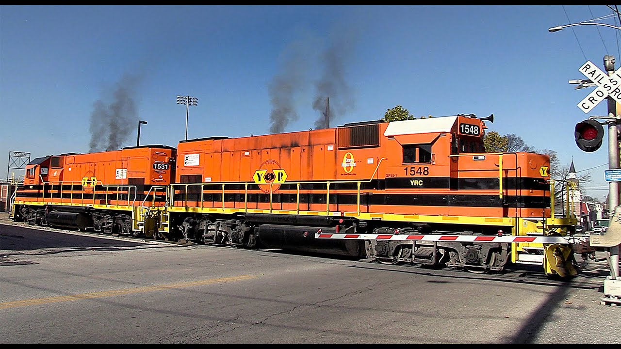 York Railway Company EMD GP15-1 Short Line Railroad, York, Pennsylvania