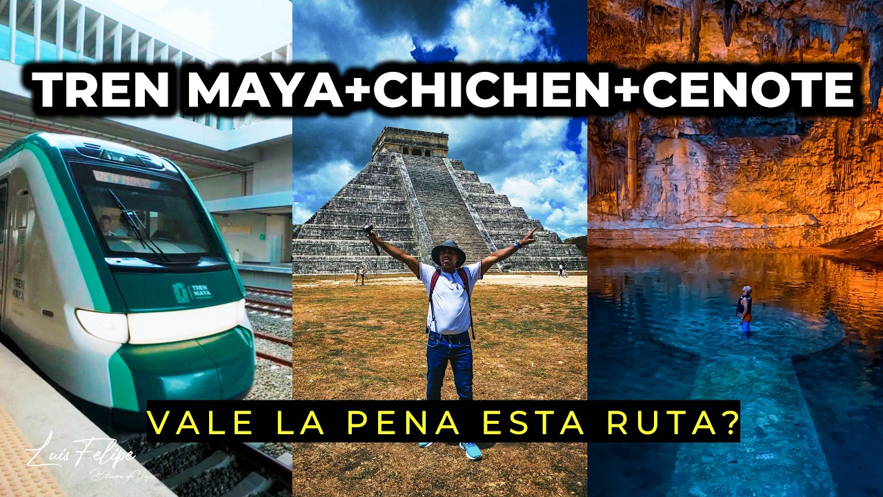 Tren Maya: De Cancún a Chichén Itzá y el cenote más mágico de Yucatán