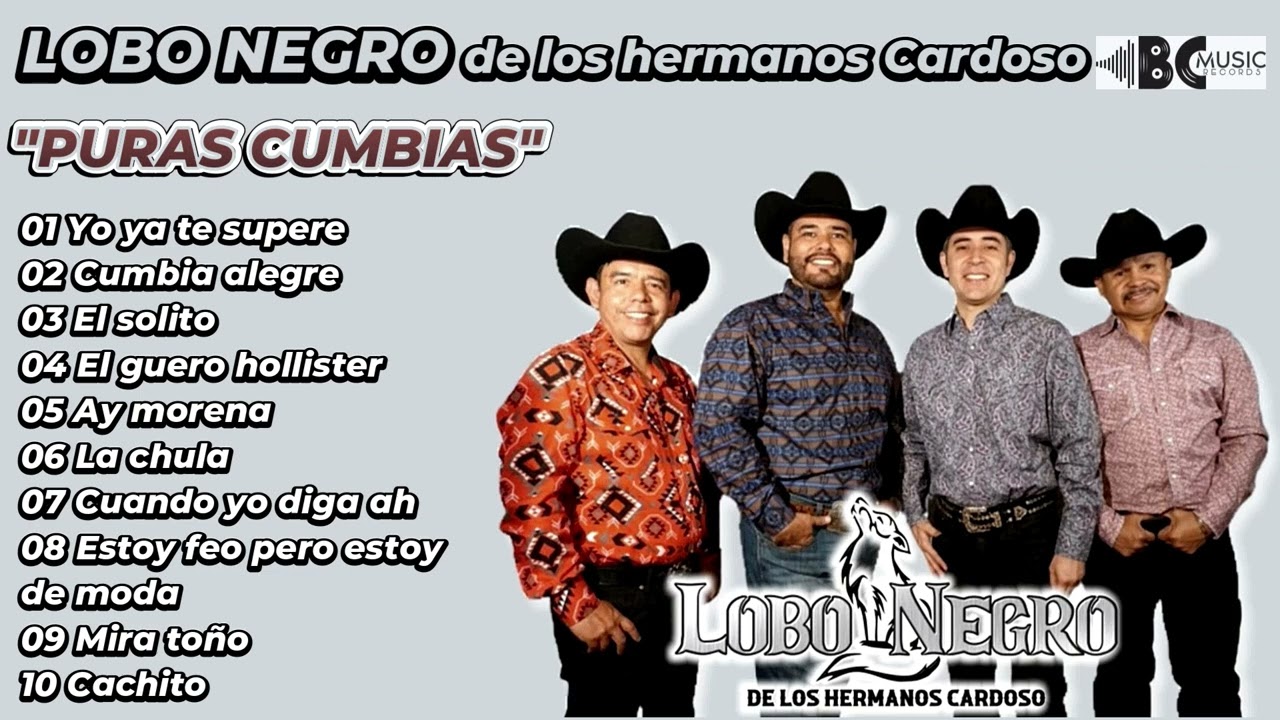 Mix Puras Cumbias / LOBO NEGRO de los hermanos Cardoso