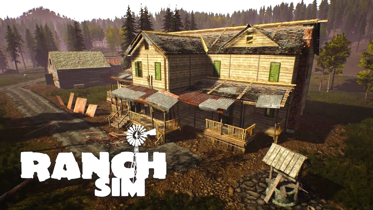 Build, Farm, Trade & With MULTIPLAYER? | Ranch Simulator Gameplay | E01