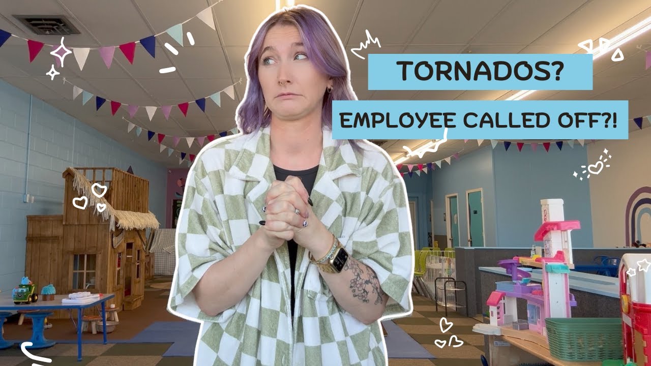 DITL Indoor Playground Owner | Employee Called Out and Tornados?!