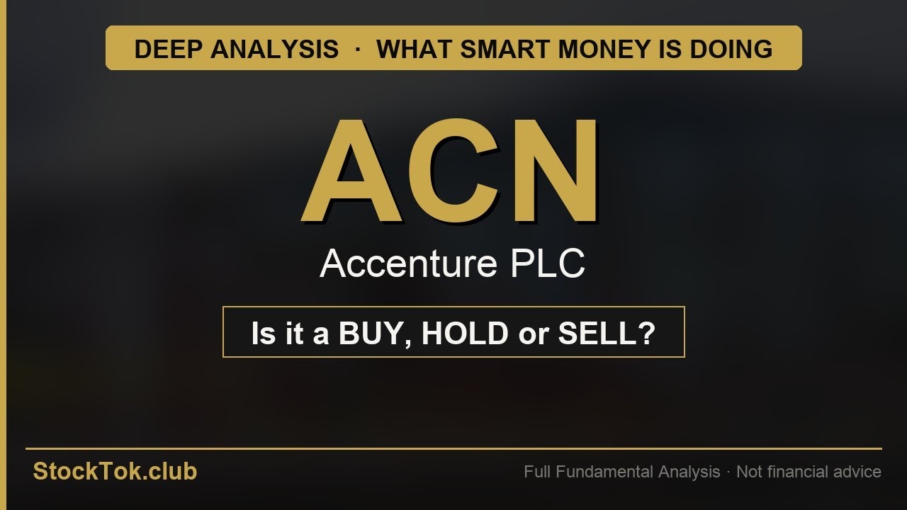 Стоит ли покупать акции Accenture PLC? | Полный глубокий анализ | Разбор ACN | StockTok