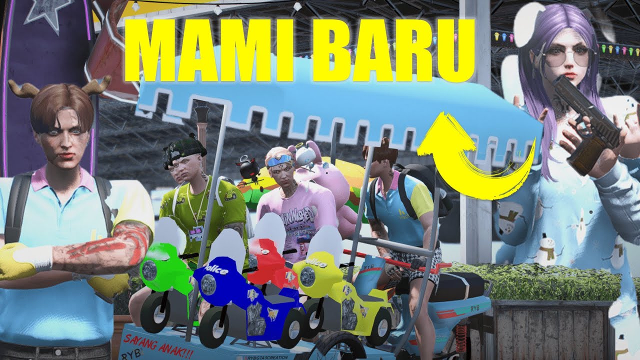 SEHARIAN JADI BOCIL !! KETEMU MAMI BARU !! || GTA 5 ROLEPLAY