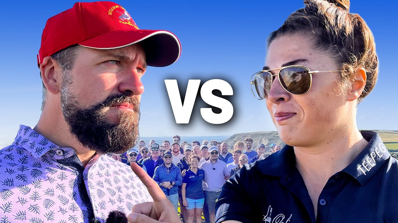 I take on THE AMATEUR CHAMPION at INCREDIBLE cliff top golf course!
