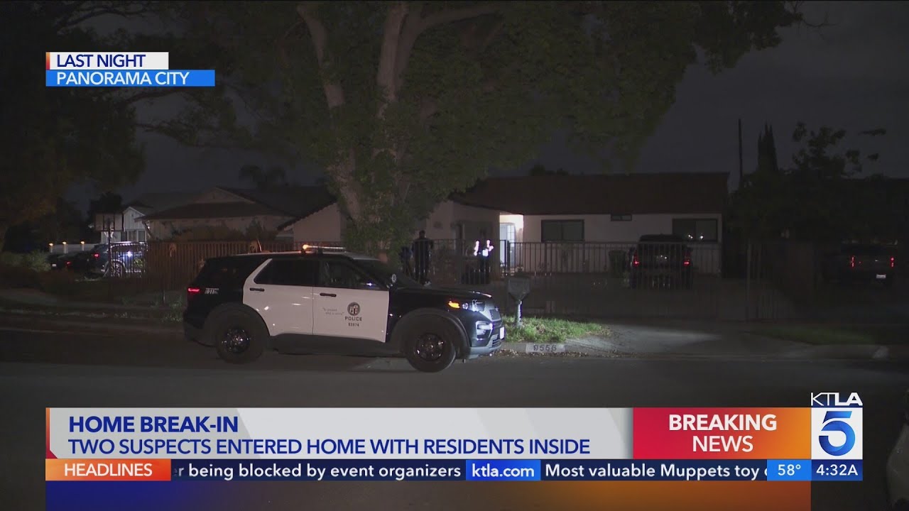 Burglars target occupied Panorama City home