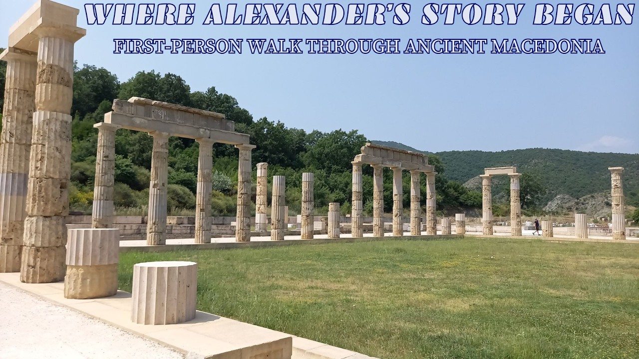Walking Through the Ancient Palace of Aigai | First-Person POV Tour