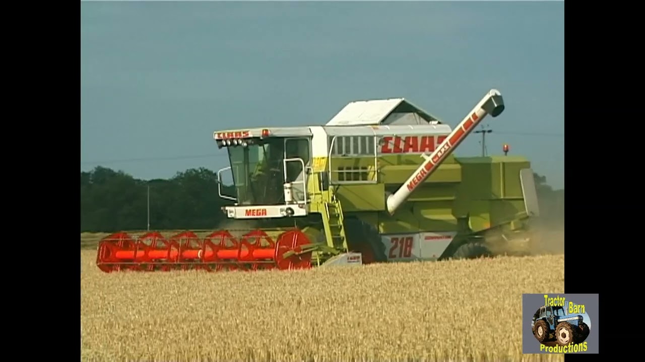 CLAAS DOMINATOR 218 MEGA AND FORD 7710 AND 7810