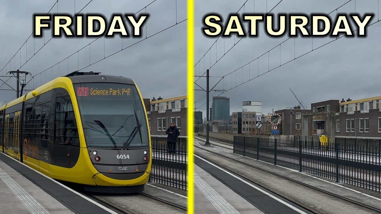 This Dutch tram is very fast. There's just one weird problem...