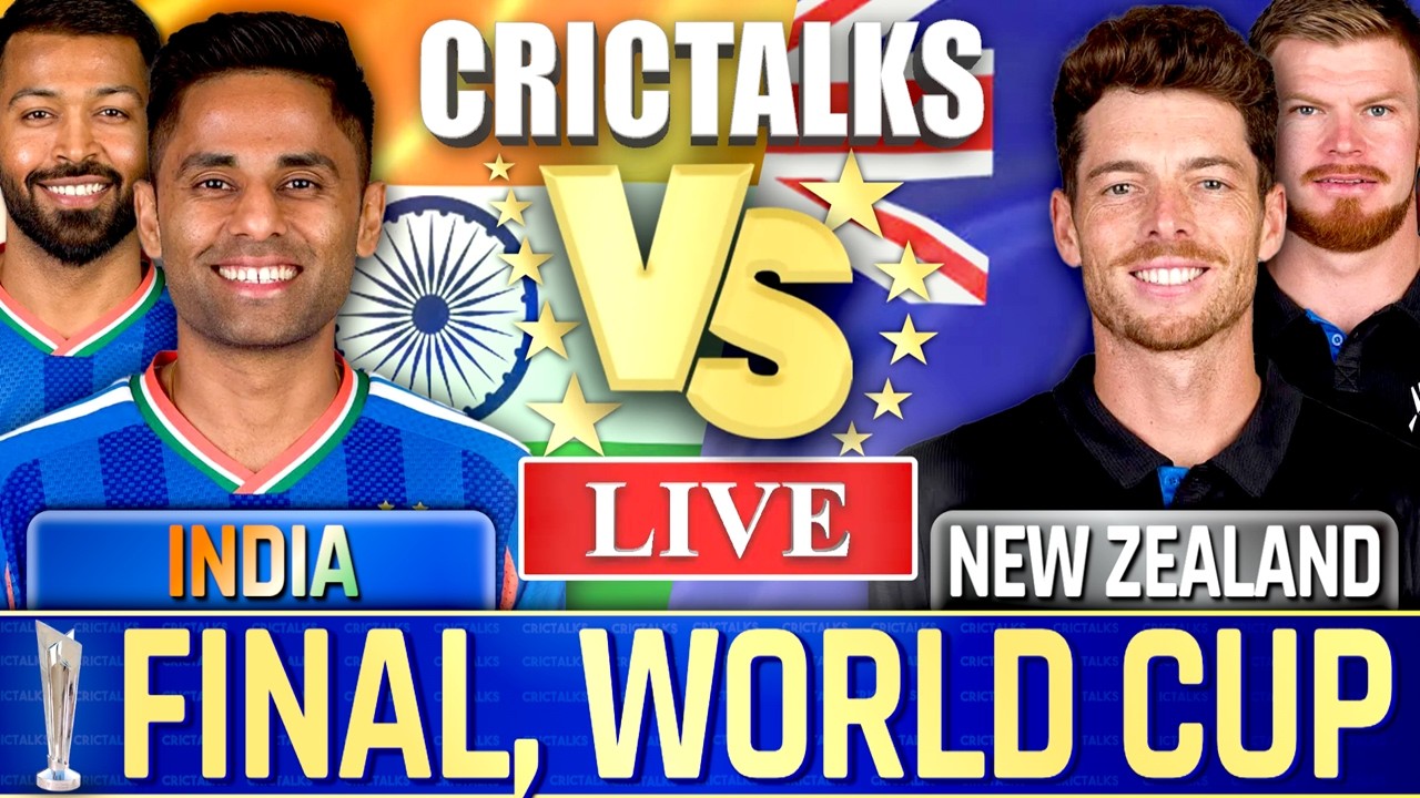 🔴 India vs New Zealand, T20 World Cup 2026 Live Cricket Match Today Score Commentary Last 7