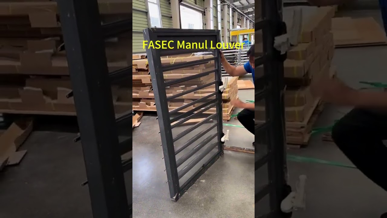 Enhance Your Home with Manul Open Aluminum Louvre Window