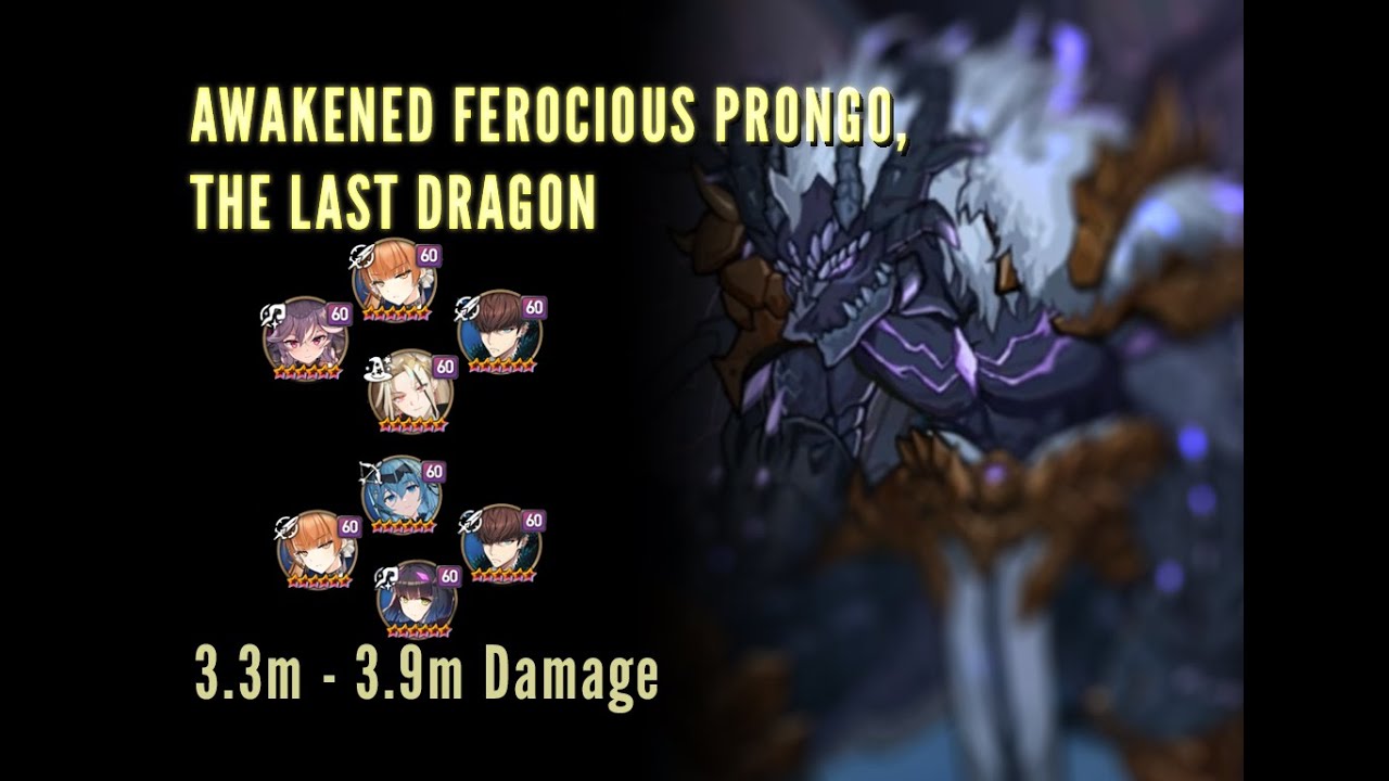 Awakened Ferocious Prongo The Last Dragon, Epic Seven