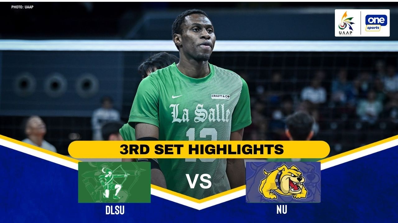 NU vs DLSU | SET 3 HIGHLIGHTS | UAAP SEASON 88 MEN’S VOLLEYBALL | MAR 15, 2026