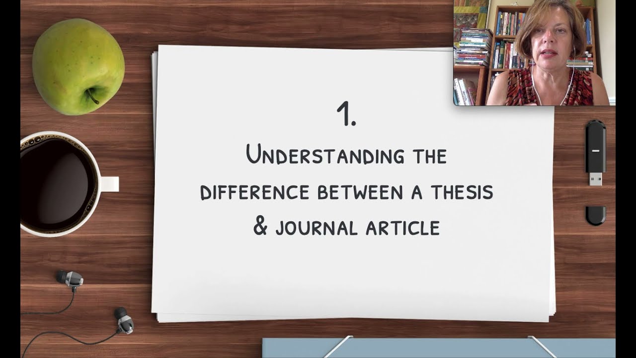 Publishing from your Masters or Doctoral thesis