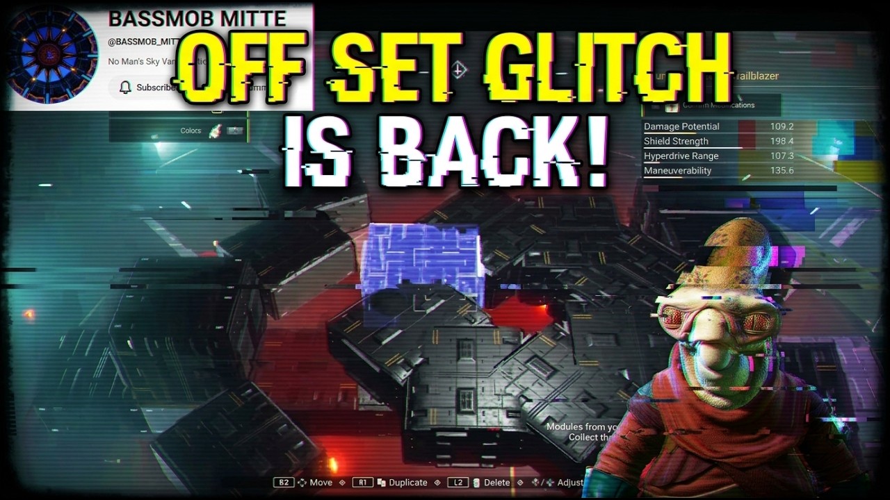 Off Set Glitch Returns! No Man's Sky Corvette Glitch Building Is Back