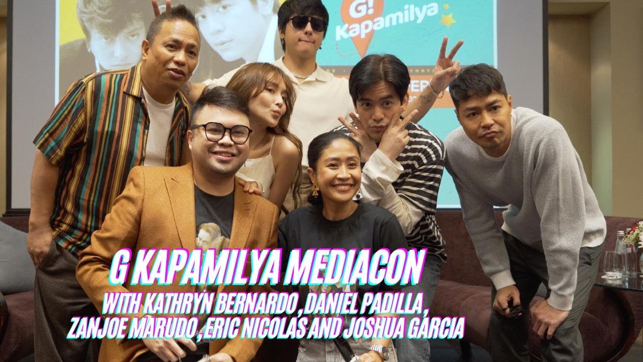 G KAPAMILYA Mediacon with KATHNIEL, Joshua Garcia, Eric Nicolas and Zanjoe Marudo | Highlights