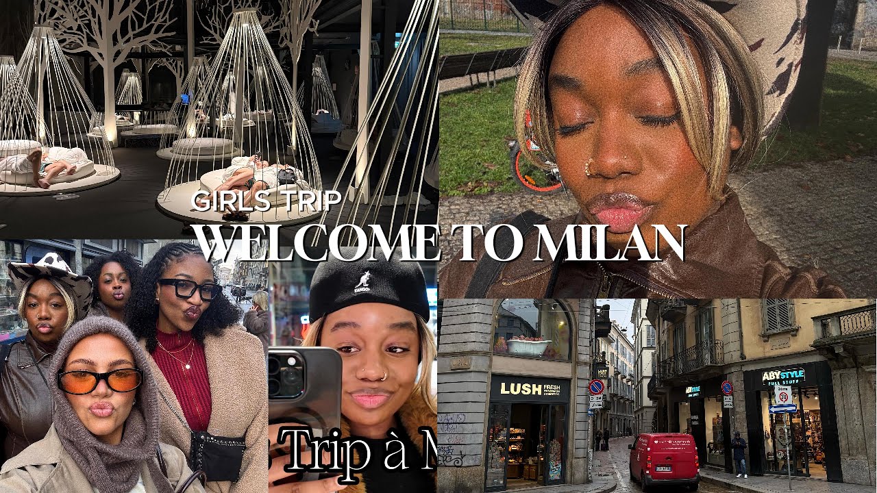 Vlog Girls Trip to Milan 🇮🇹