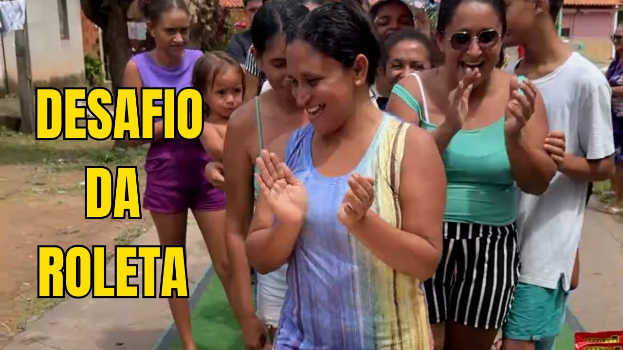 Fazendo as pessoas felizes com o desafio da roleta!