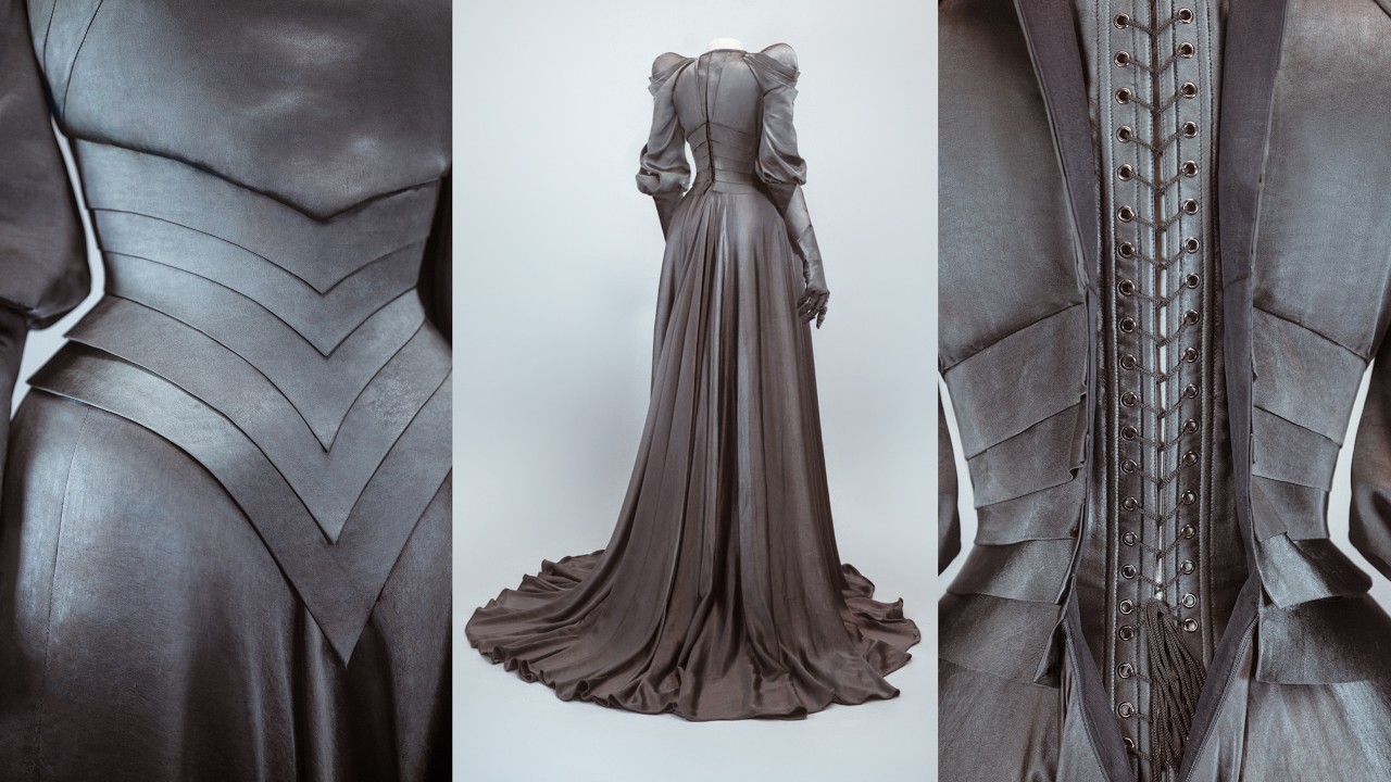 I made a Knights Armor... ⚔️  But It's a Dress! (No Metal, JUST Fabric)