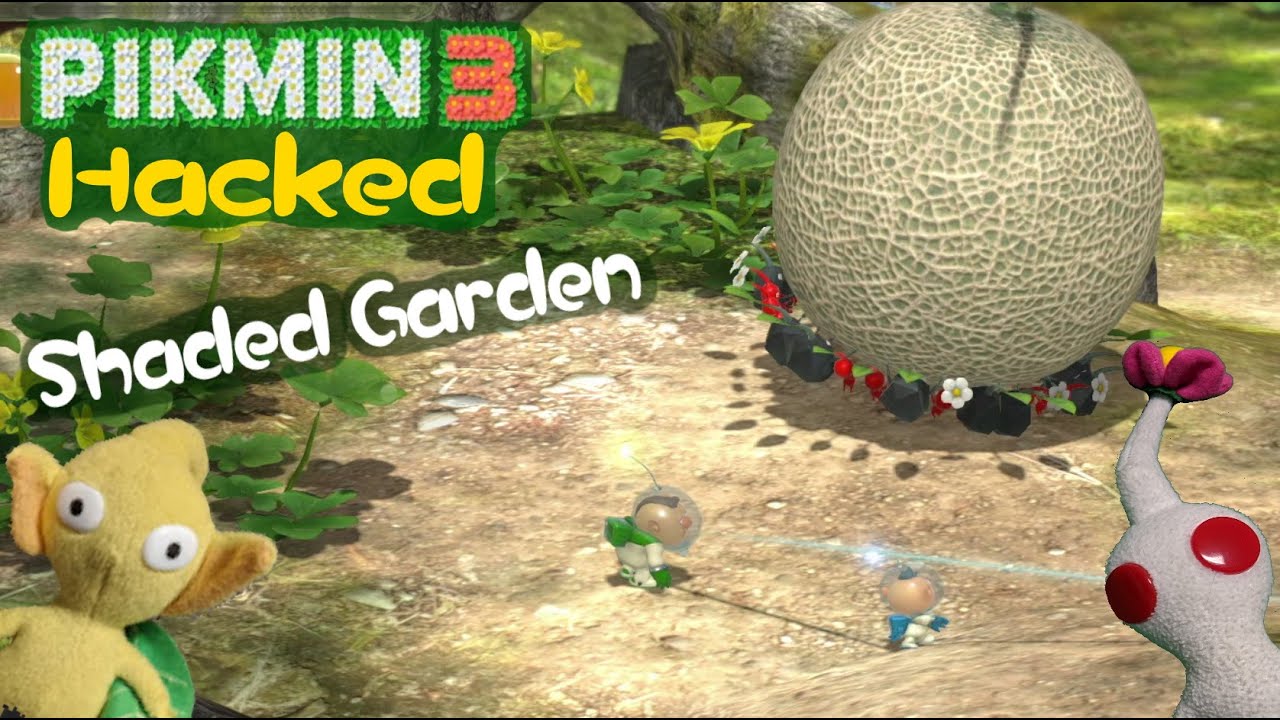 Pikmin 3 Modding Episode 1 Shaded Garden