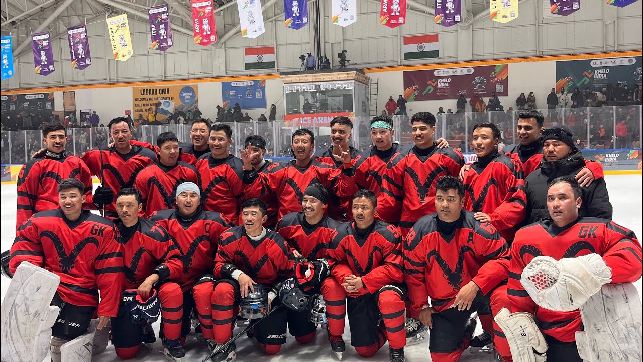 Army v/s ITBP semifinal men’s Khelo India 2026#ladakhivloger #games 