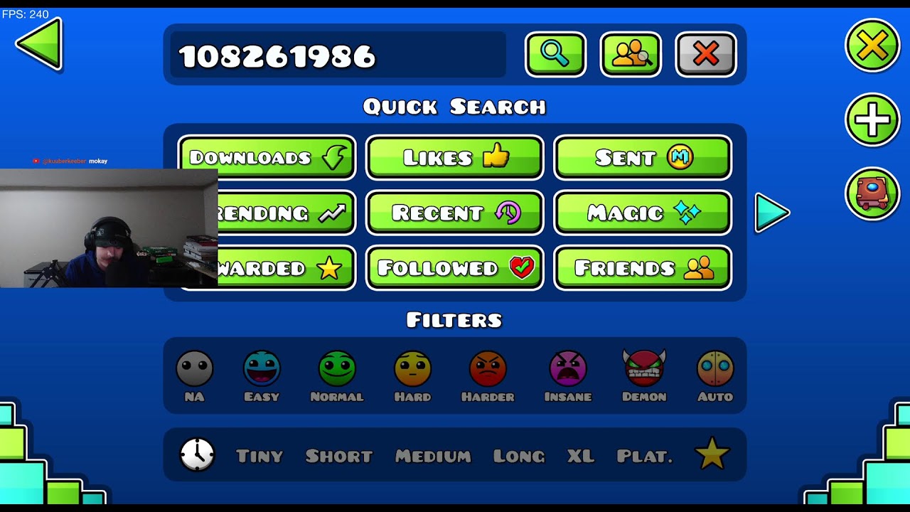 Just Chillin | Playing Geometry Dash