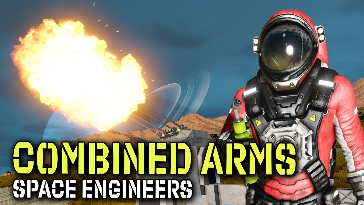Coastal Defense Turret.... Operational - Space Engineers with @Splitsie​