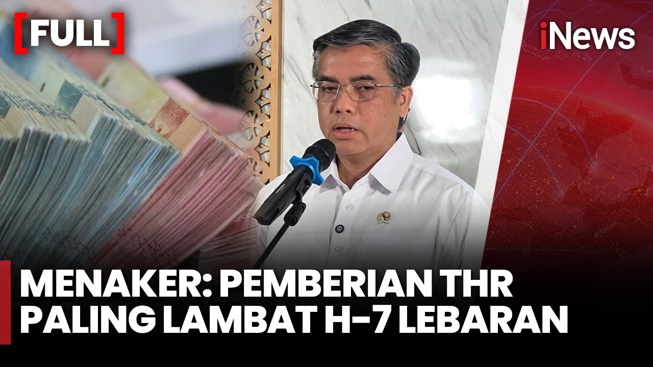 FULL Tukar Uang Baru Lewat Kas Keliling - Menaker: THR Maksimal H-7 Lebaran! | iNews Siang 26/2