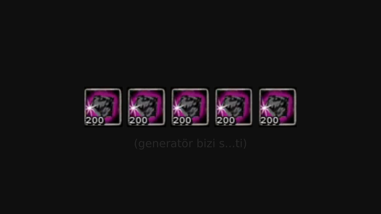 1000x BLACK GEM KIRDIM!