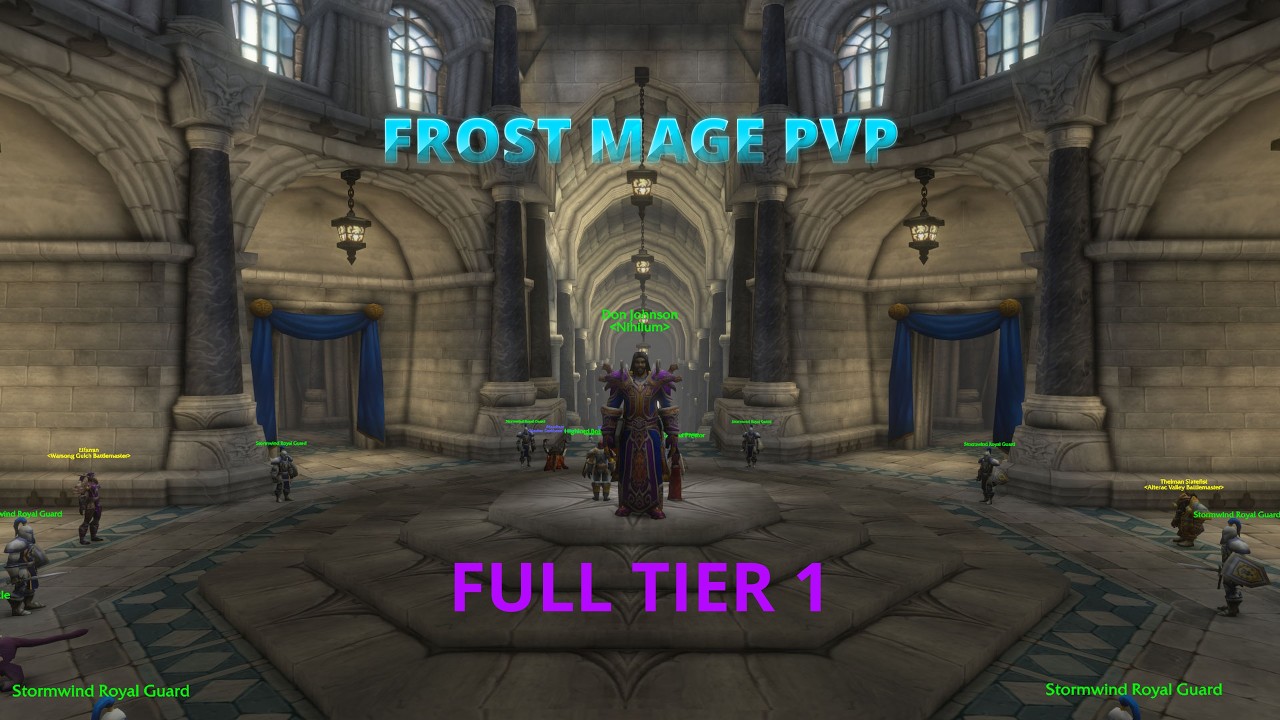 WOW Forever Beta | Frost Mage PVP | Full Tier 1 Gameplay