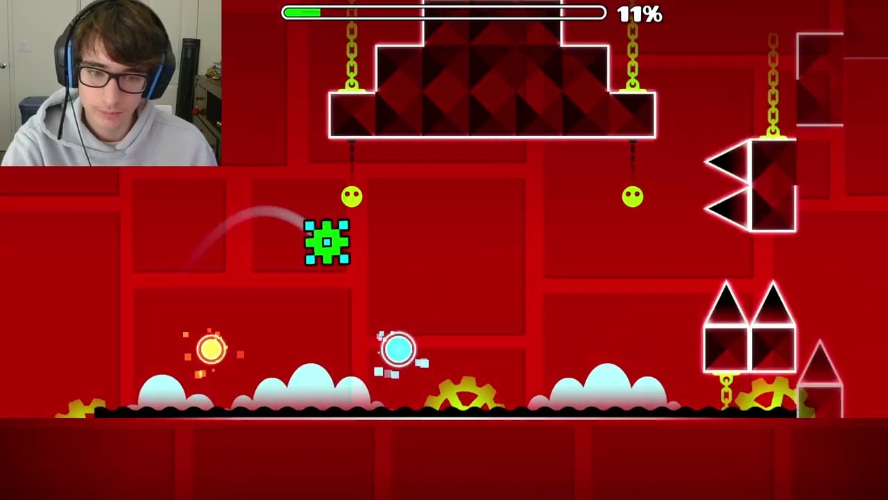 SO CLOSE!!! Geometry dash Ep. 4
