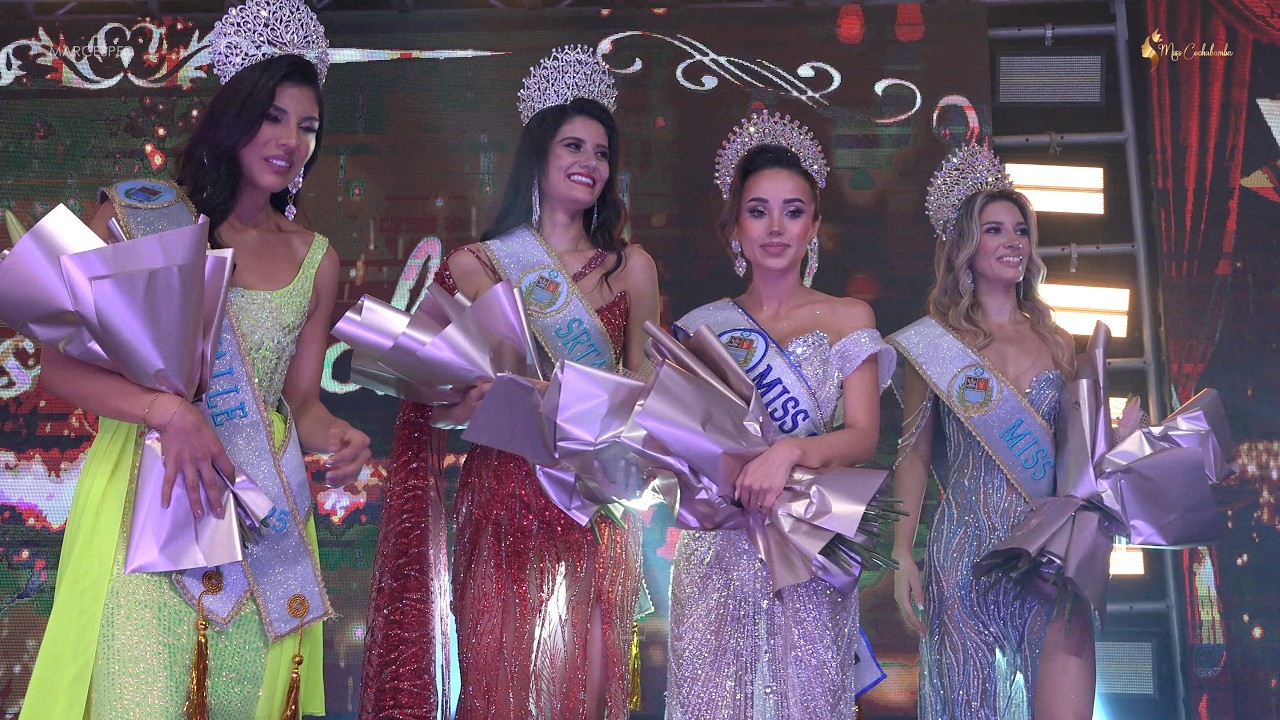 Miss Cochabamba 2025 Coronación Oficial 4K Ceremony