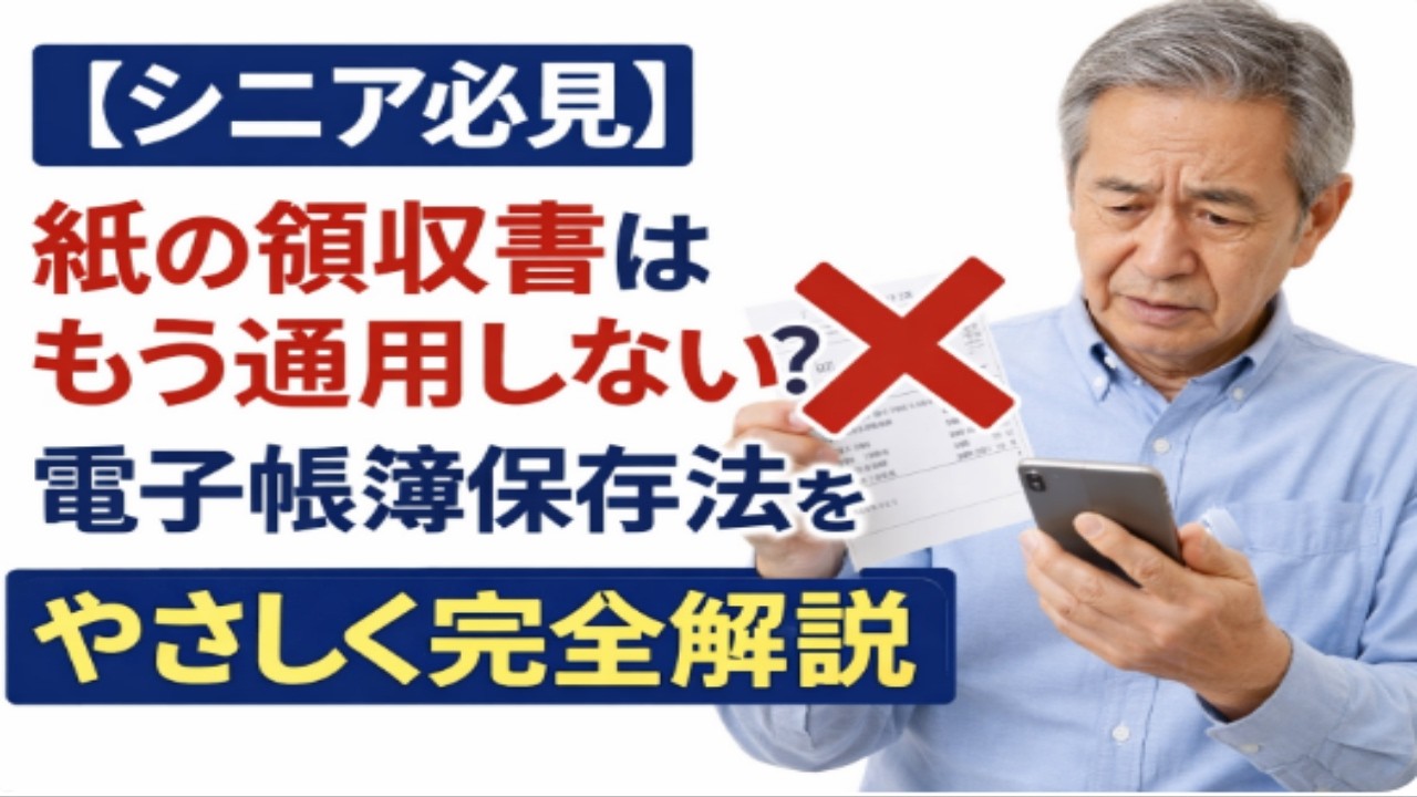 【2026年最新】電子帳簿保存法・インボイス・e-Tax、これ1本で全部わかる！60代・70代でもできる完全ガイド #電子帳簿保存法 #インボイス制度 #確定申告2026 #e-Tax=