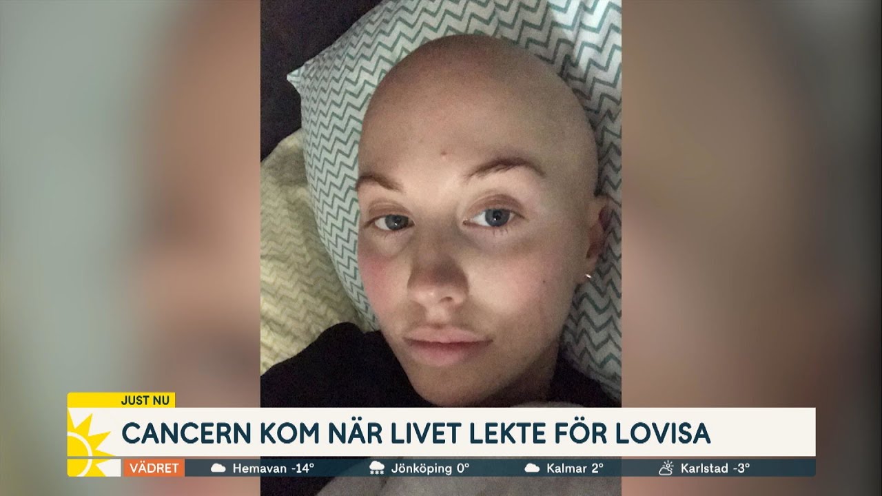 Lovisa, 21 år drabbades av tumör på äggstocken: ”Lika stor som en handboll” - Nyhetsmorgon (TV4)