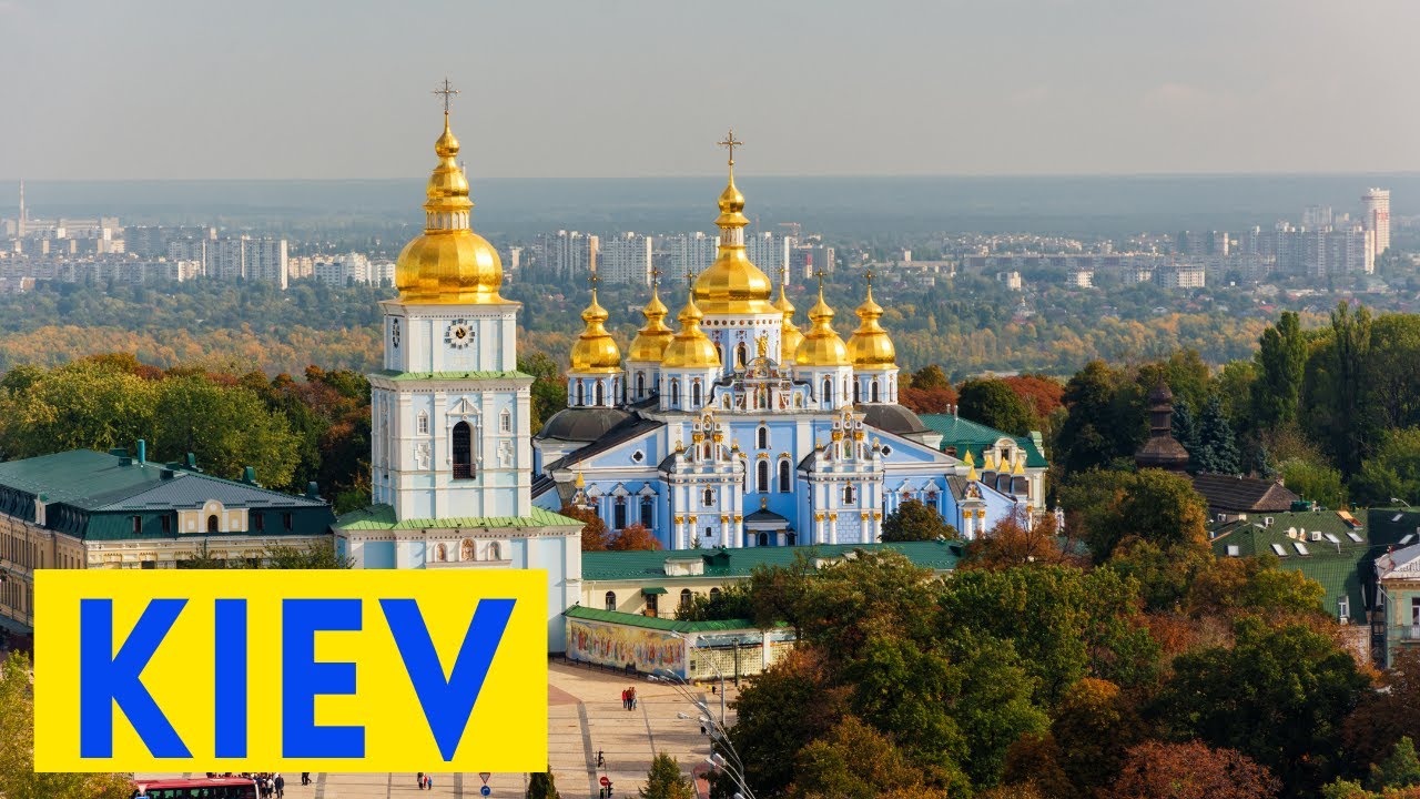 Drone Footage of Kiev City - Kyiv City Before the War 