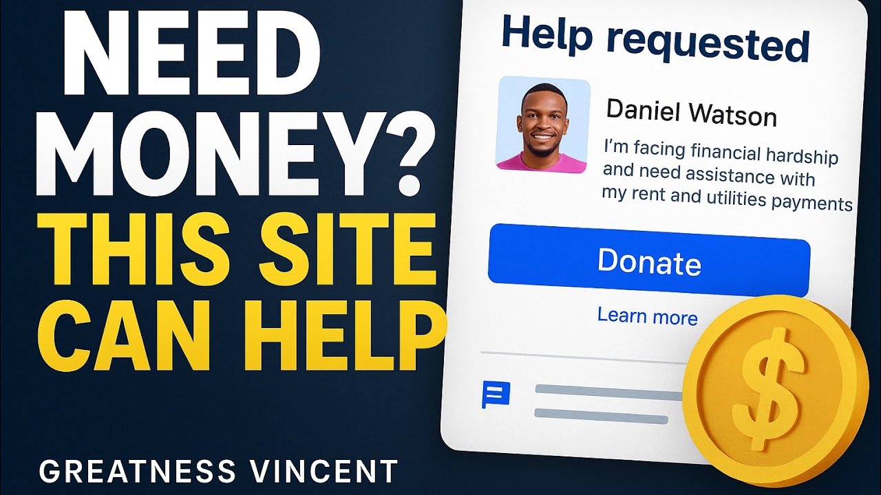 Website to Ask for Financial Support.This Website Lets You Ask for financial aid. #financialfreedom