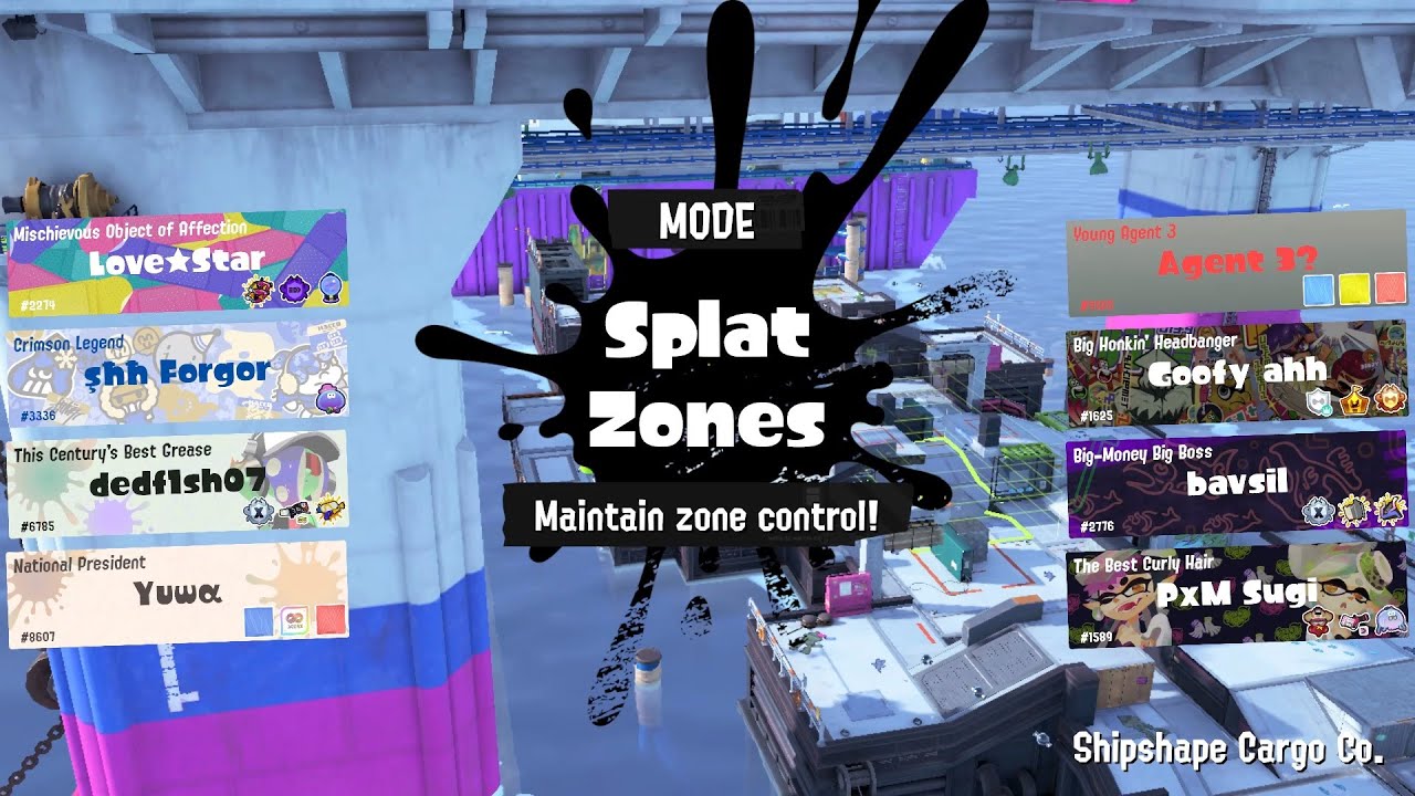【Splatoon3】X Rank | Splatzones #25