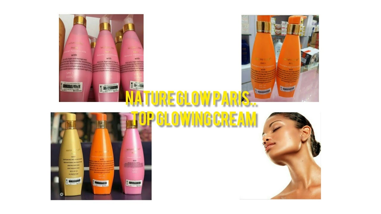 NATURE GLOW PARIS|| TOP LIGHTENING AND GLOWING CREAM