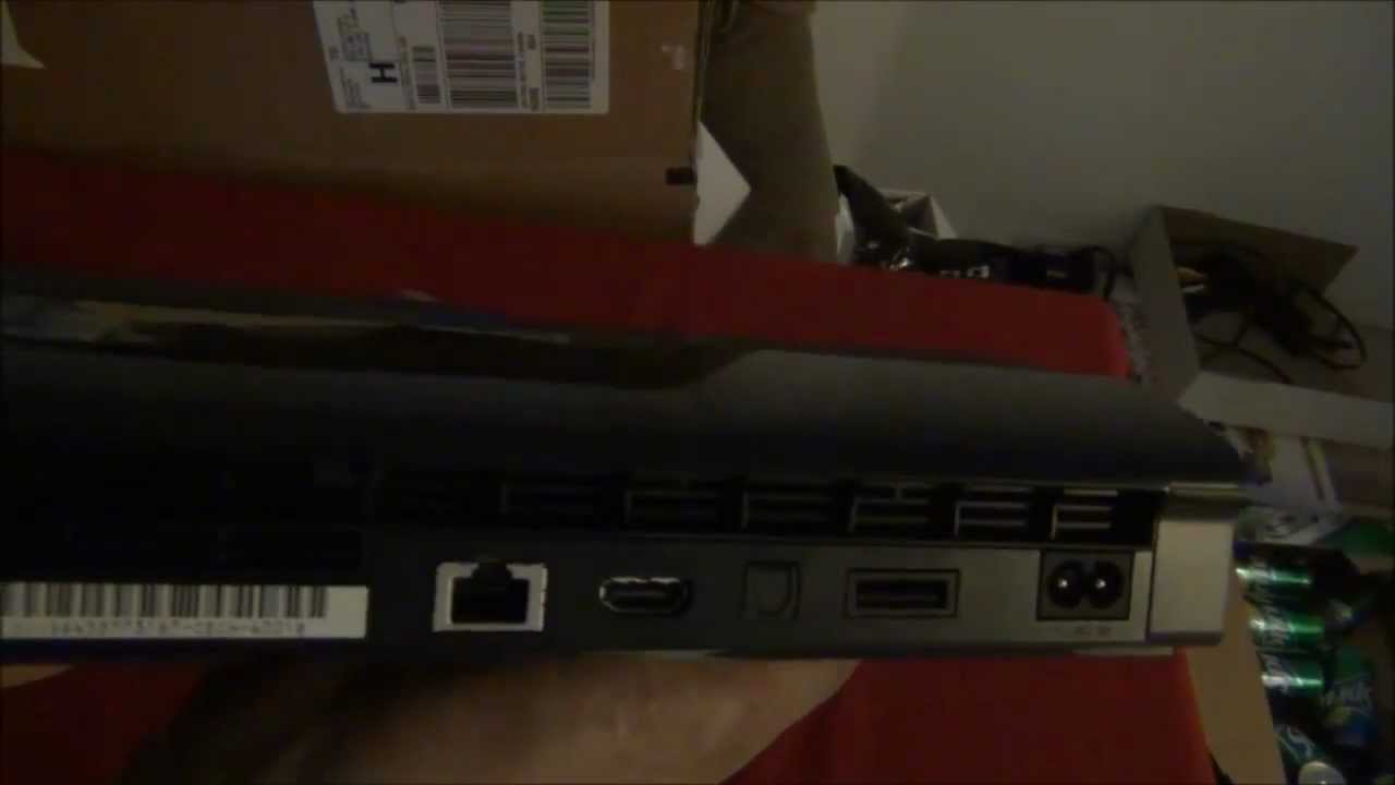 ABRIENDO  PS3 Super Slim