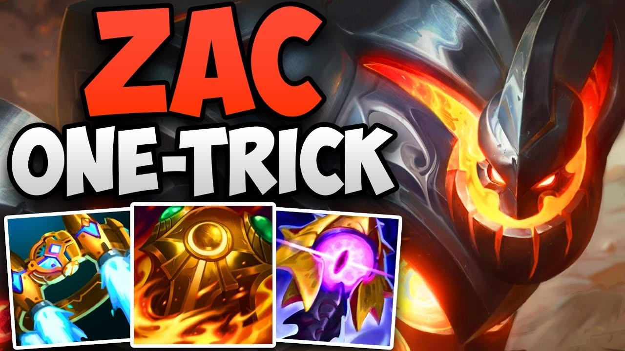 KOREAN CHALLENGER ZAC ONE-TRICK FULL JUNGLE GAMEPLAY! | CHALLENGER ZAC JUNGLE! |