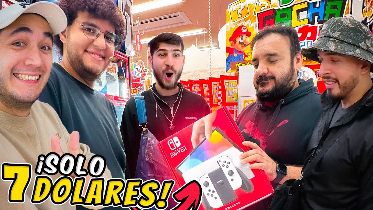Gano una NINTENDO SWITCH OLED en uno de mis Tours en JAPON (Primera vez)