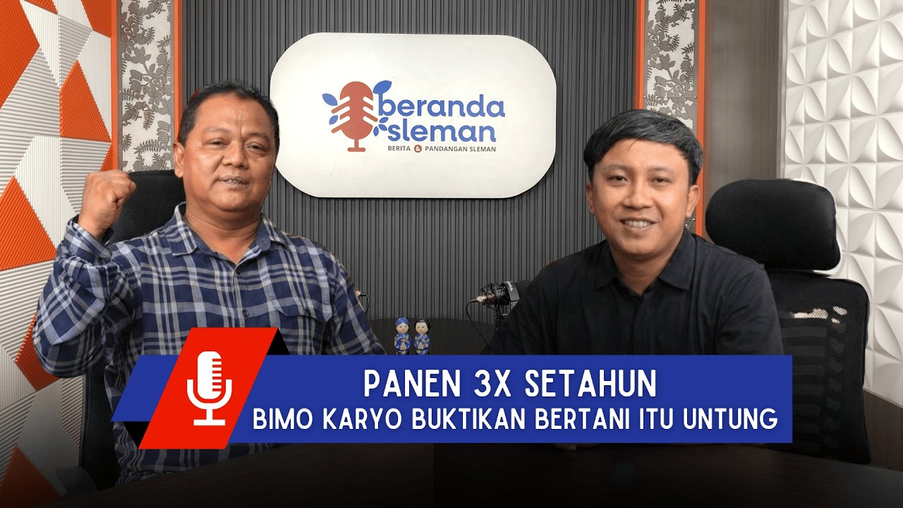 Panen 3x Setahun, Kelompok Tani Bimo Karyo Buktikan Bertani Itu Menguntungkan