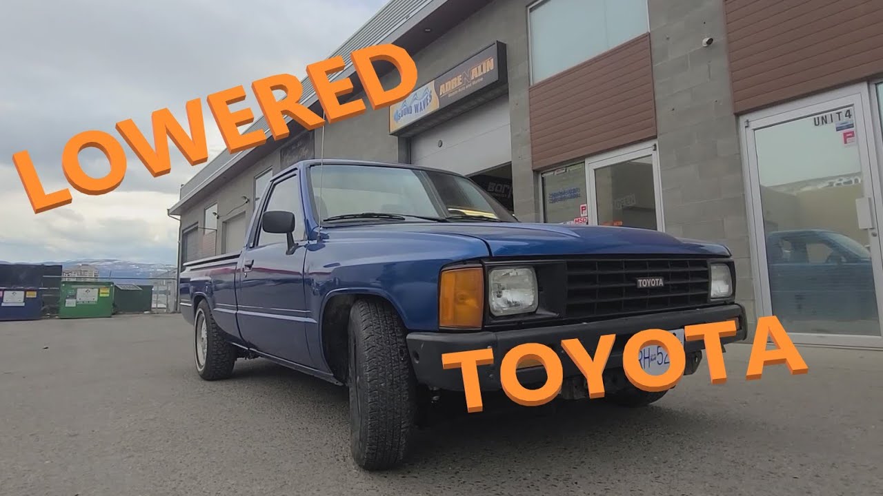 80s Toyota pickup lowering kit