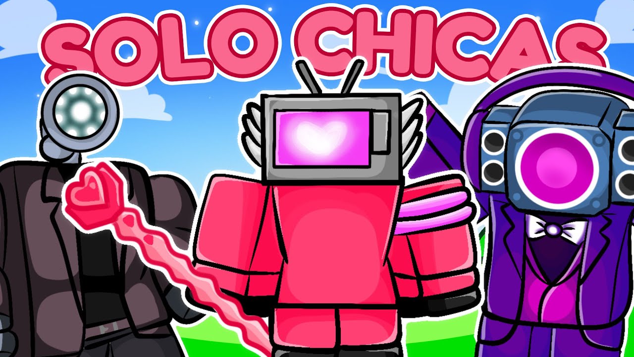 ¡Solo Puedo Usar CHICAS en Toilet Tower Defense! (Nueva Versión Roblox)