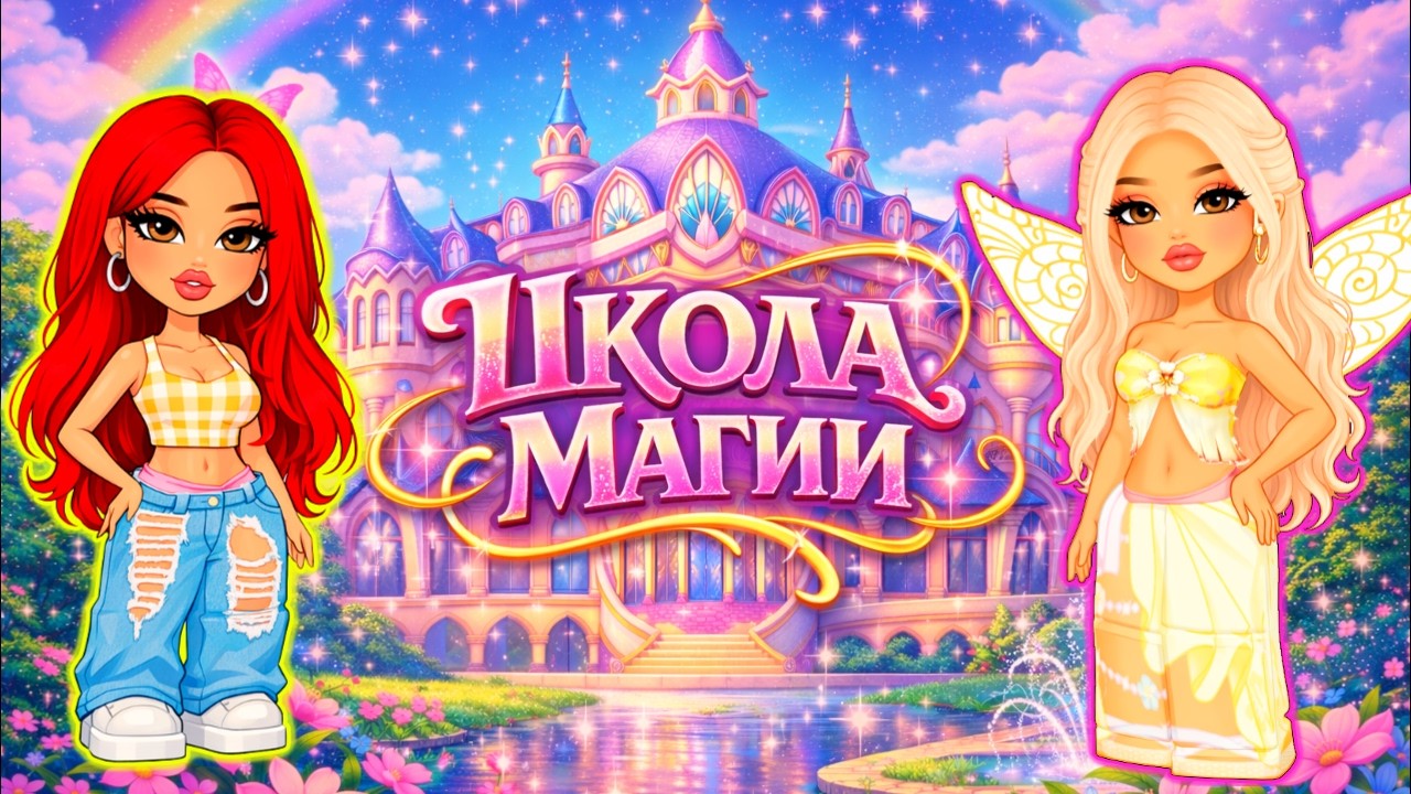 😱 ВОЛШЕБНАЯ ШКОЛА ИЛИ ОБЫЧНАЯ ЖИЗНЬ... ФЕЯ ПРИШЛА ЗА МНОЙ 🌸 #роблоксистории #лизкаспиралька