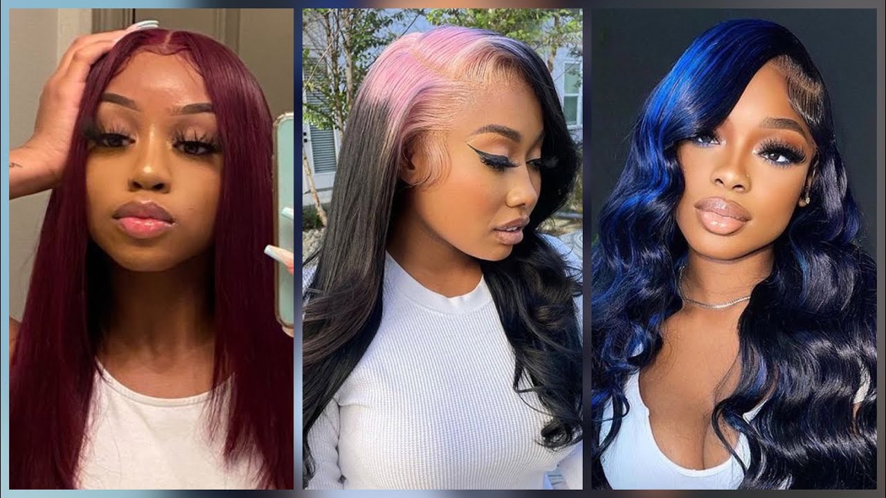 Quick Weave Compilation | Glue in Hair Bundle Tutorial 2022