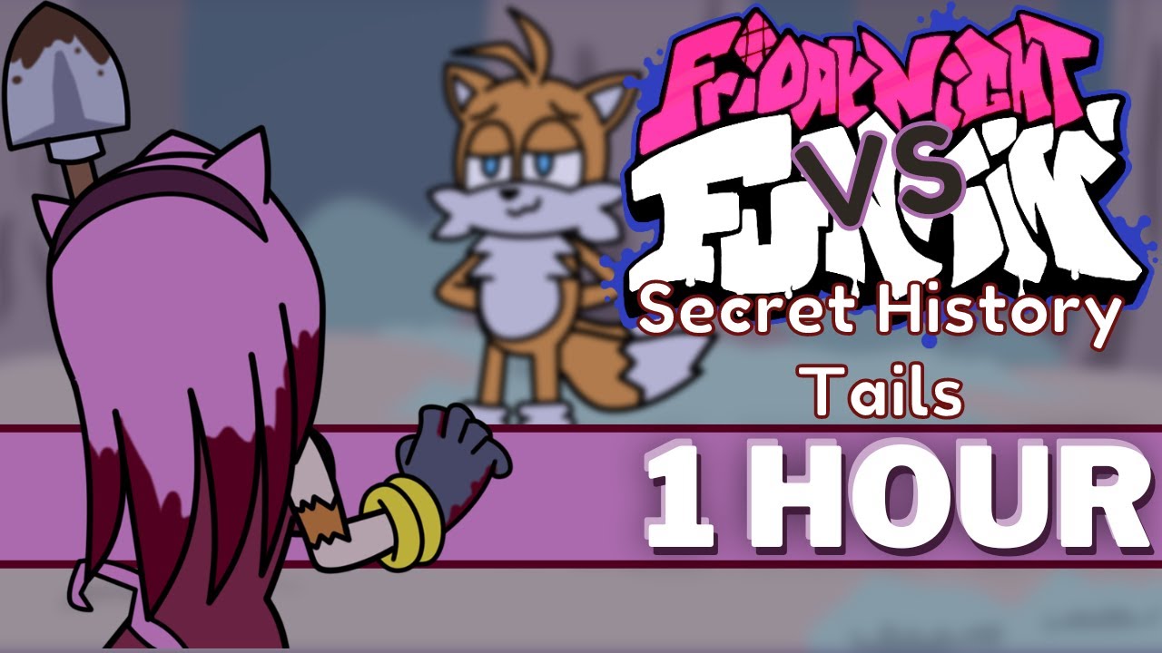 DISSIMULATION - FNF 1 HOUR Songs (VS Secret History Tails There's Something About Amy FNF OST Song)